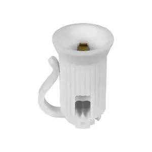 Replacement Sockets, C7 / E12, SPT1, Pack of 25, White