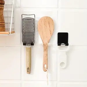 1/2/5 Piece Multi-Functional Shaver Holder - No Drilling Required - No Installation/Screw Fixed Wall/Track/Shower Mount - Space-Saving Shaver Rack, Suitable for Electric Shavers and Razors