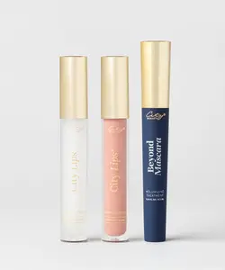 City Beauty - Lips and Lash - city lips® in clear and pink nude + beyond mascara - 0.16 fl oz / 4.9 ml, Cosmetic, Lip Care