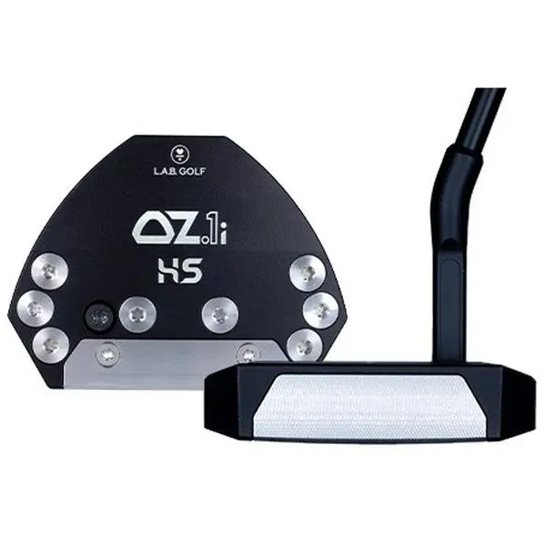 Professional LAB Golf OZ1i HS Putter For Golfers Heel Shafted Design Lie Angle Balance Technology Mallet Look Zero Torque Performance Stainless Steel Face Insert Solid Touch Golf Putter