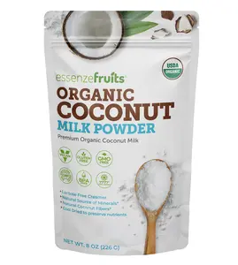 Pure Organic Coconut Milk Powder - 8 oz (226g), No Sugar Added, Dairy-Free, Vegan, Pure, Keto & Paleo Friendly