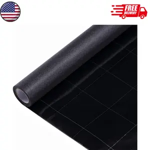 Static Cling Total Blackout Window Film Privacy (17.7 x 78.7 inches)