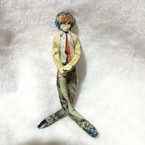 Anime L·Lawliet figure Yagami Light Cosplay Doll L Plush Stuffed Doll Abstract Model Fashion Room Decoration toys Halloween Gift