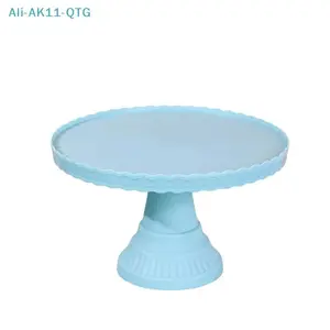 Plastic Cake Stand Display Rack Wedding Decoration Birthday Cake Tray Dessert Cake Tools Desktop Tray For Wedding Birthday