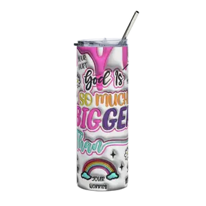 "God Is Good" Stainless Steel Tumbler!