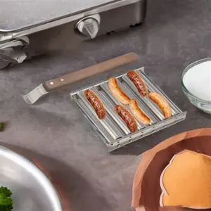 Stainless Steel Hot Dog Rack Detachable