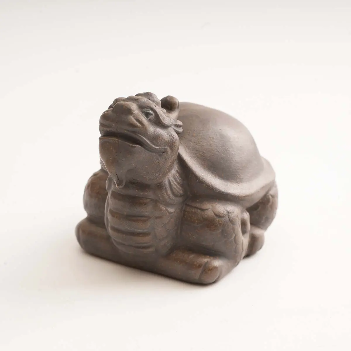 Zisha Wealth-Attracting Dragon Turtle Tea Pet