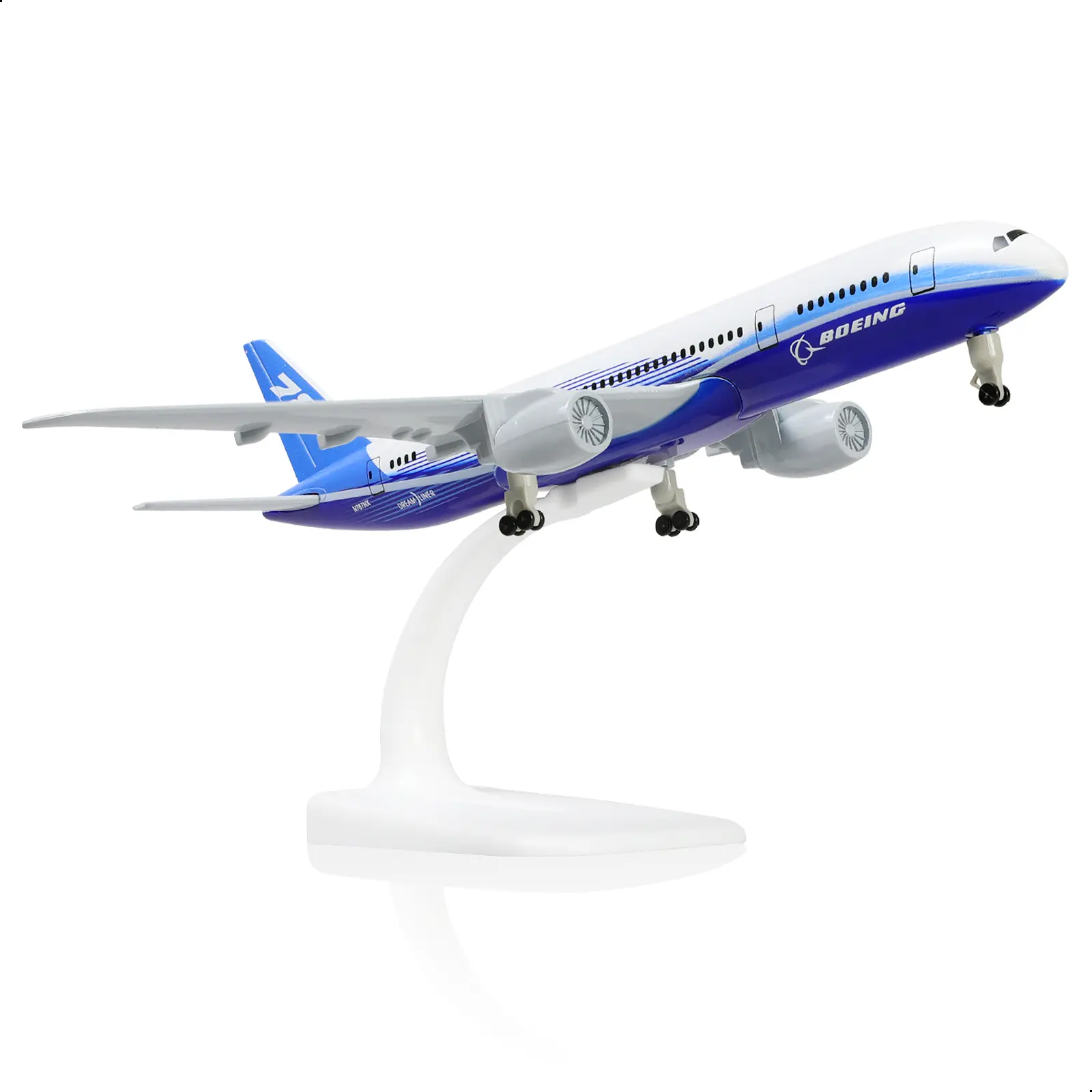 Boeing 787 Prototype Diecast Civil Aviation Aircraft Replica - 1:300 Scale, 20cm Length, Exquisite Craftsmanship Collectible Toy for Civil Aviation Enthusiasts, Ideal Gift for Friends and Family, Collectibles, Aircraft Model Collectors