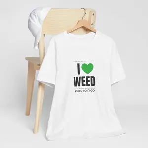 ILoveWeedPR Unisex Jersey Short Sleeve Tee