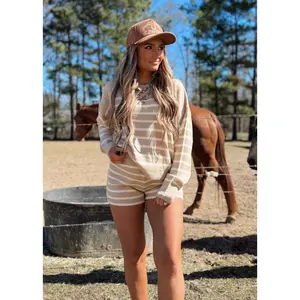 The Striped Sweater Set