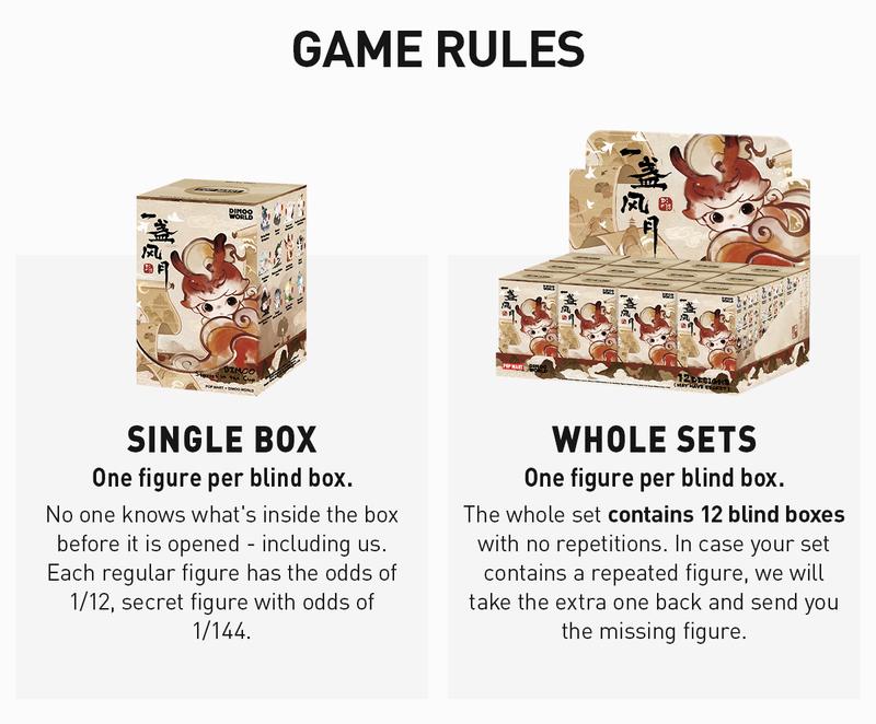 POP MART DIMOO Stories in the Cup Series Figures, Blind Box