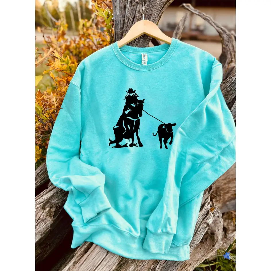 Breakaway Crewneck Sweatshirt - Mint/Sandstone