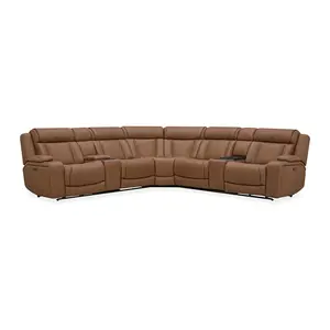 First Class Power Reclining Sectional