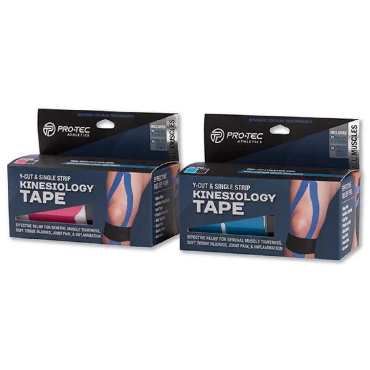 ProTec Pre Cut Y and I Strip Kinesiology Tape