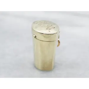 Old English "MR" Monogram Container Charm