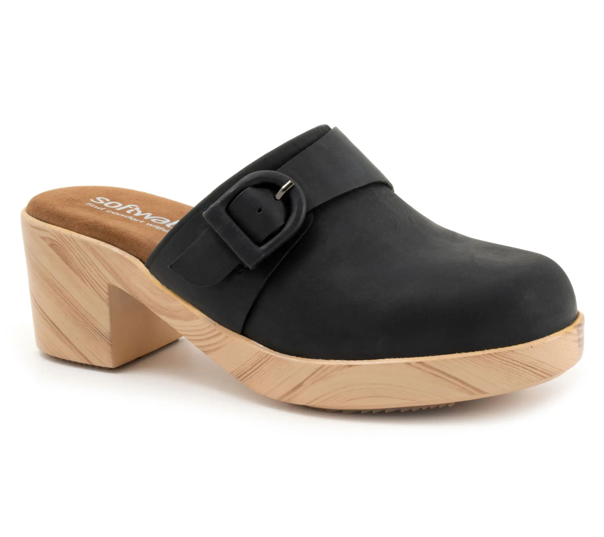 Softwalk Ferrara Leather Clog