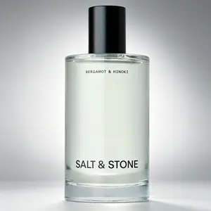 Salt & Stone Bergamot & Hinoki Body Mist 100ml, Unisex Hair & Body Spray, Hydrating Formula with Glycerin & Red Algae, Refreshing Scent, Vegan & Cruelty-Free, Daily Fragrance for Men & Women