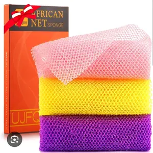 African Exfoliating Net Sponge - Sustainable Beauty Tool from Nigeria pumice stone