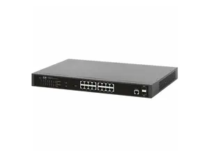 Eaton NGS16C2POE-1 16-Port Managed Ethernet Switch - 2 SFP Ports - Rackmountable - 220W POE
