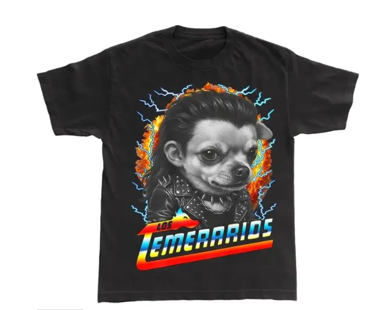 Los Temerarios Graphic Tee Latin Pop Shirt
