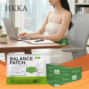 HKKA Balance Patch - 5 Patches for Natural Relief and Energy Boost - Japanese Herbal Formula,Healthy style,Fitness