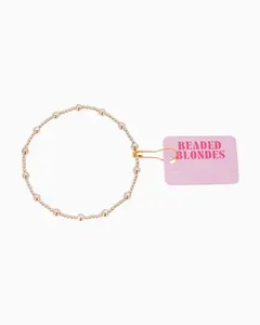 Beaded Blondes June Bracelet in Gold