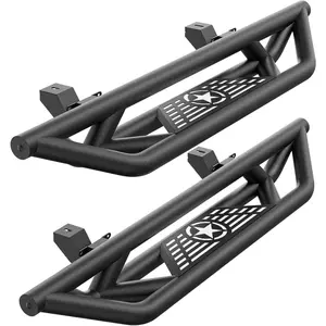 for Jeep Side Steps Running Boards Compatible with Jeep Wrangler JL 2 Doors(18-26)-Include 4XE Model| Yzona