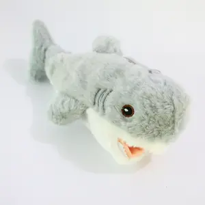 Cute Shark Plush Pencil Case, Large Capacity Student Stationery Bag, Cartoon Doll Design Portable Pencil Storage Bag