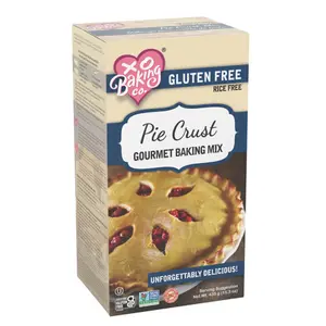 XO Baking Co. Gluten-Free Rice-Free Soy-Free Dairy-Free Non-GMO Pie Crust Mix Unforgettably Delicious