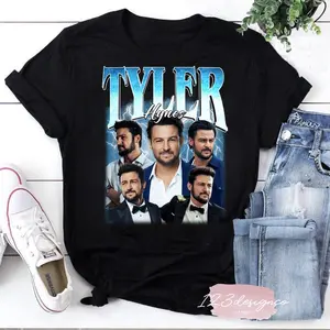 Tyler Hynes Bootleg Vintage TShirt, Hallmark Movie Heartthrob Tee, Retro Collage Graphic Shirt, Romantic Comedy Fan Gift, Hynies Merch Shirt