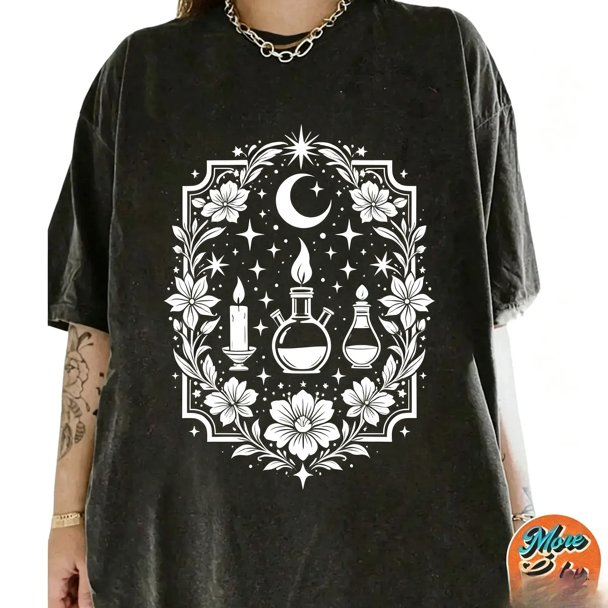 Practical Magic Era Shirt Classic Movie Girl Look Shirts, Cotton Unisex T-shirt, Crew Neck, Size S- 3XL, Menswear Top, Womenswear Top Underwear Streetwear