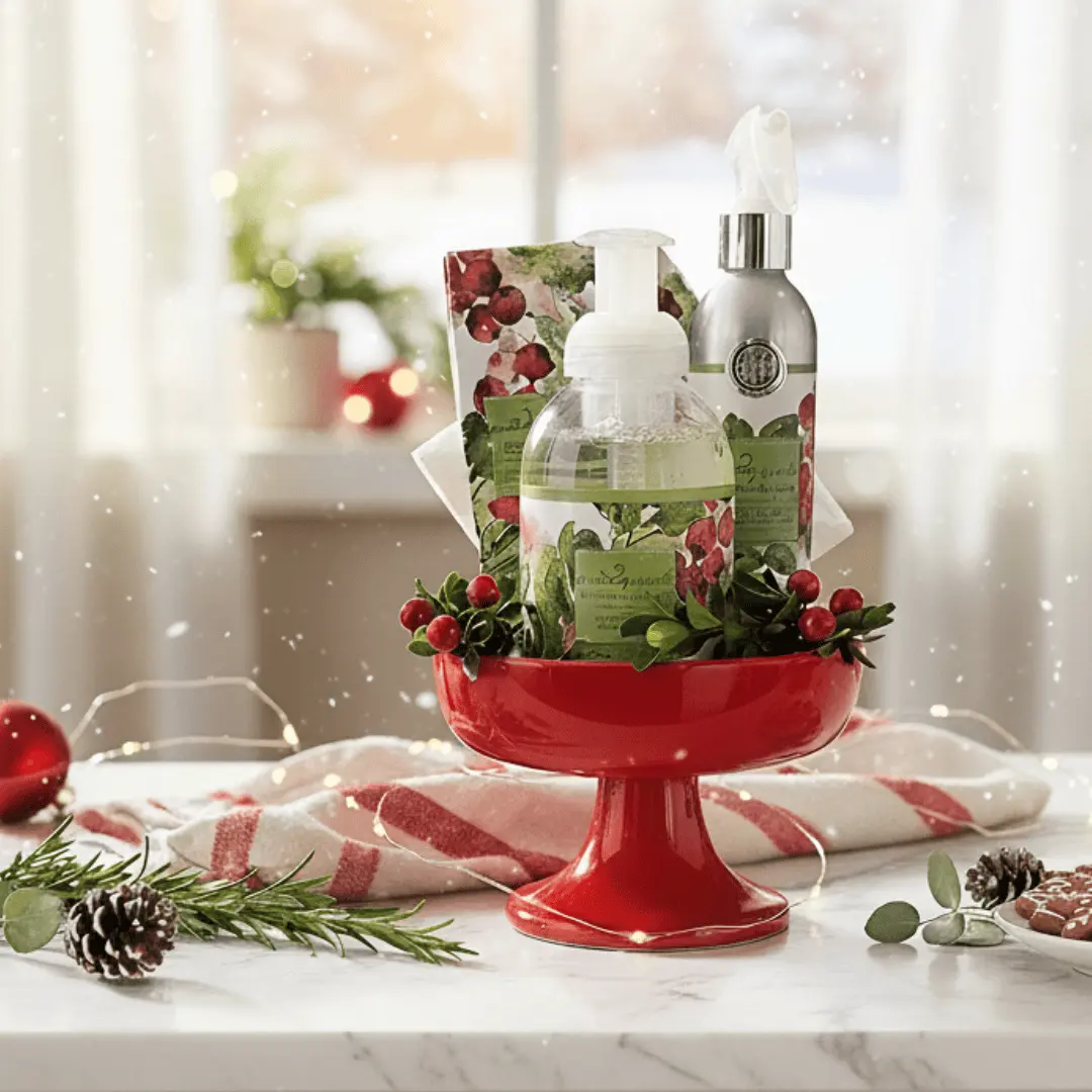 Cranberry Wreath Seasonal Set