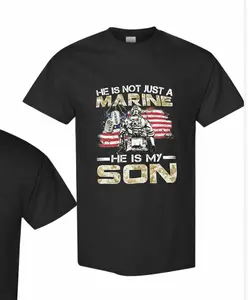 He Is Not Just a Soldier He Is My Son Hoodie, Proud Military Family Matching Sweatshirt