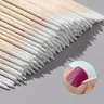 Wooden Nail Clean Up Sticks, 200pcs Precision Nail Polish Removal & Cleaning Tool, DIY Nail Art Supplies, Nail Care for Home Salon Use
