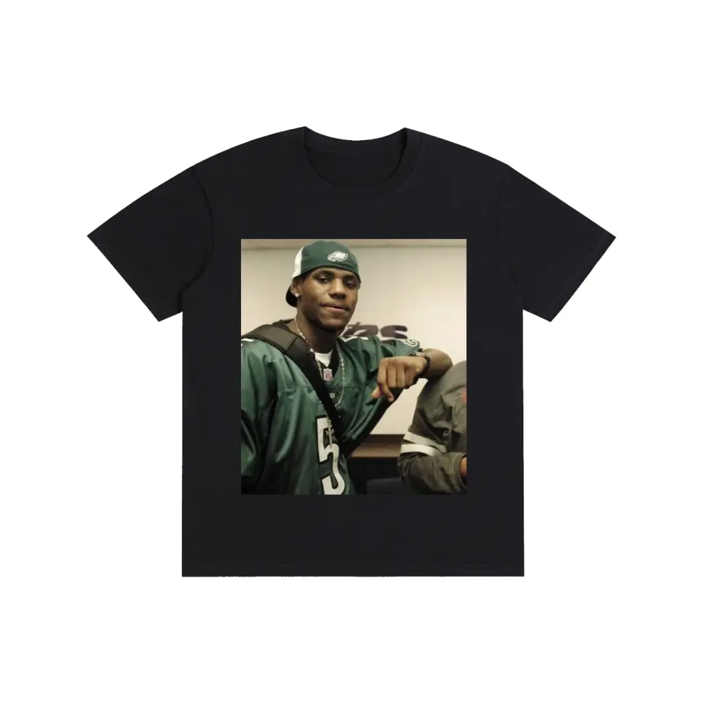 Funny Philly Basketball Vintage Tee – “Eagle Bron”