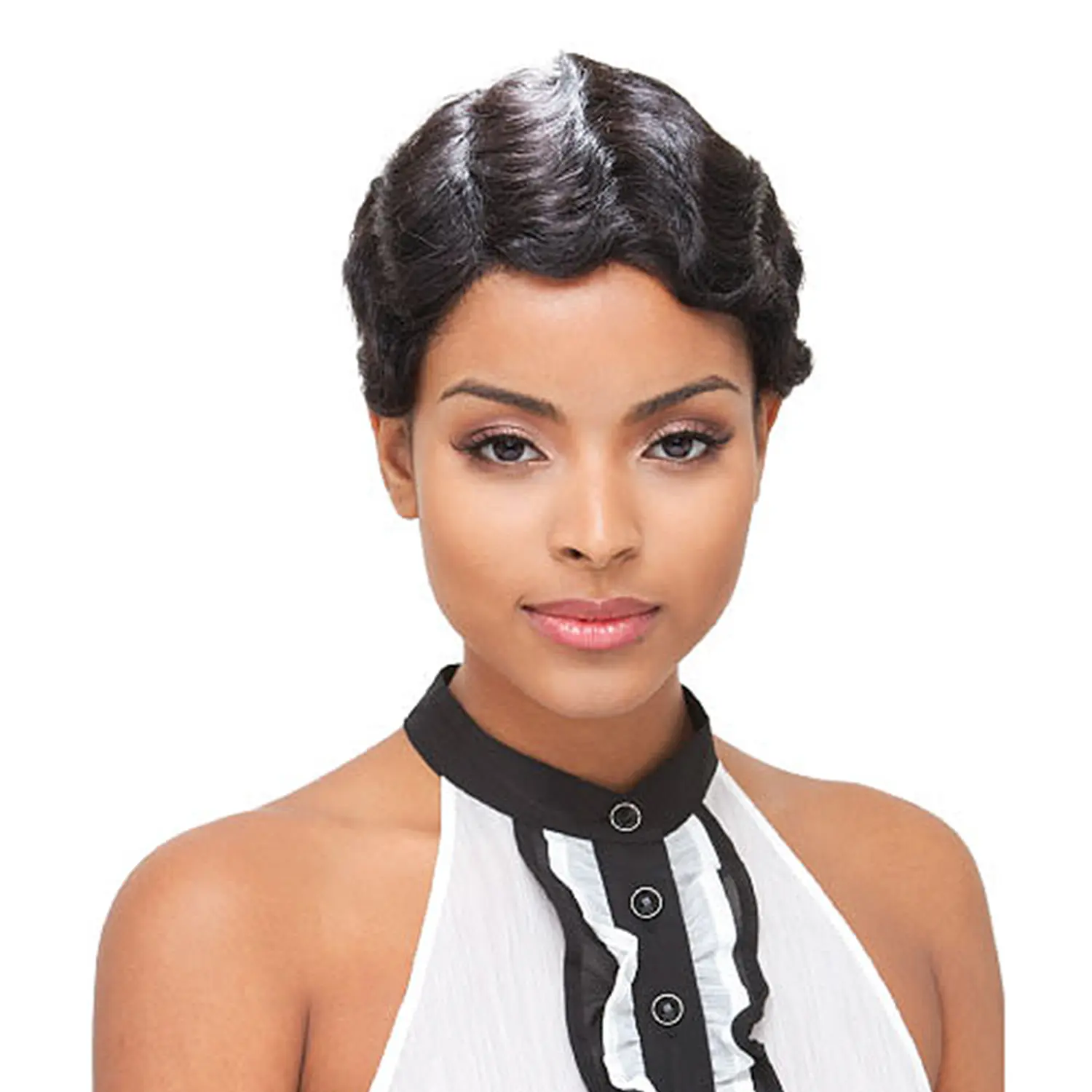 Janet Collection Remi Human Hair Lace Front Wig, Lace Fronts Mommy Wig for Women