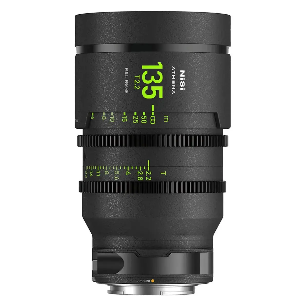 NiSi ATHENA PRIME 135mm T2.2 Cinema Lens with Filter Holder, Leica L