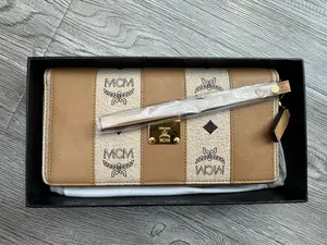 Pre-owned MCM leather Mini Bags long wallet