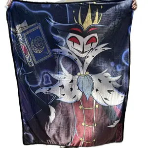 Stolas blanket gift - 4’x5’ - Plush Throw Blanket Helluva Boss