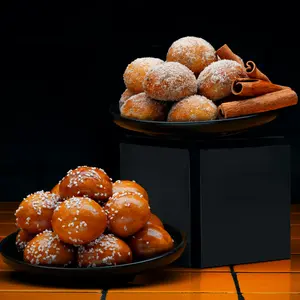 Hot Box Pretzels Intro 2pk | 2 Bags Soft Pretzel Bites | Pretzel Salt, Cinnamon 8-30g Flavor Packets | 2 8oz Bags +2 Seasoning Packets(8-30g) | Clean Ingredients, No Artificial Flavors