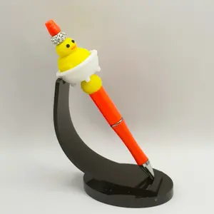 Handmade Duck in a Tub Theme Beaded Pen - Perfect Writing Tool for Duck Lovers