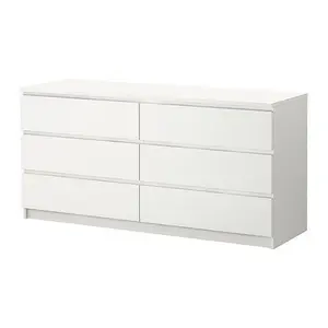 Versatile Elegance, long Low Cabinet with 8 Compartments in Luxurious White Finish