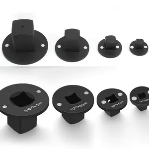 Low Impact Socket Adapter Set Drive Ratchet Adapter 4-Piece Set with Precise Dimensions for Compatibility Durable Cr-Mo Steel Stackable Design for Automotive Repairs and DIY Projects