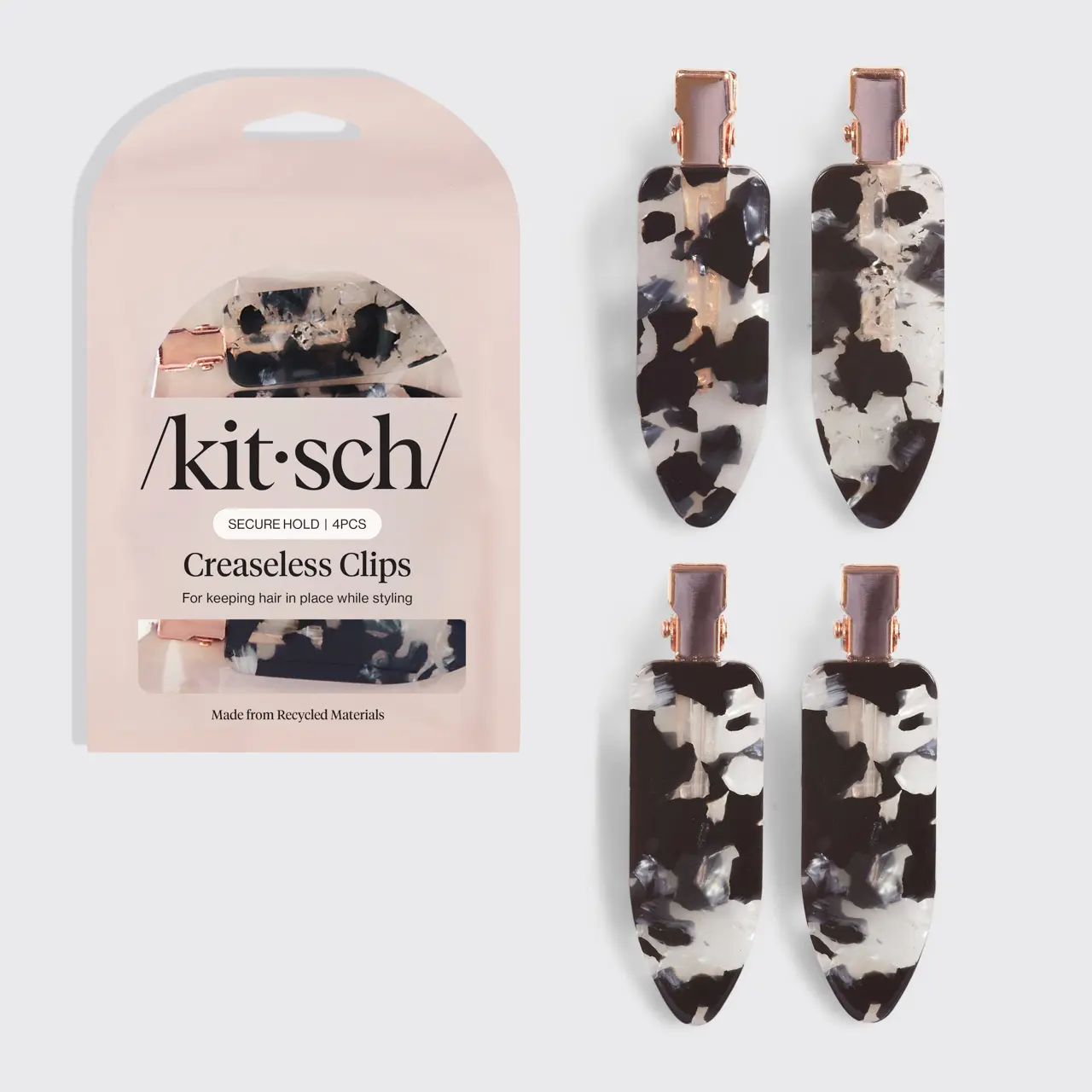 Creaseless Hair Clips 4 Pack