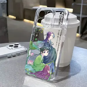 Maomao Jinshi A-Apothecary Diarie Phone Case, Compatible with iPhone 17 16e 16 15 14 13 12 11 Pro Max Mini, Transparent Tpu Soft Back Cover