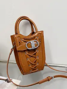 New Motorcycle Series Vase Bag, Crossbody Totem Handbag, Post-Apocalyptic Style, Ideal for Outdoor Cycling, Off-Roading, Shopping