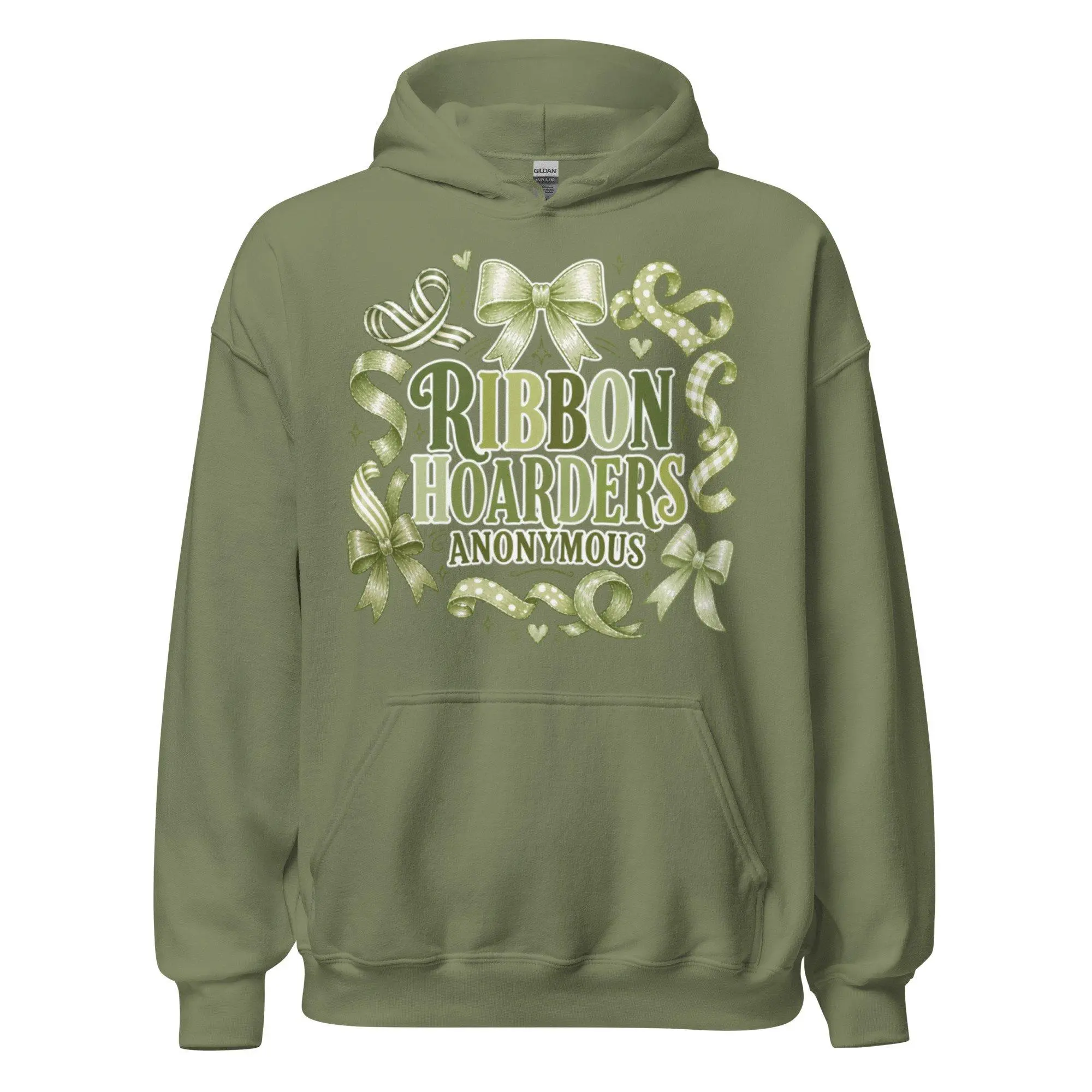 Ribbon Hoarders Anonymous - Green Chapter Hoodie 💚