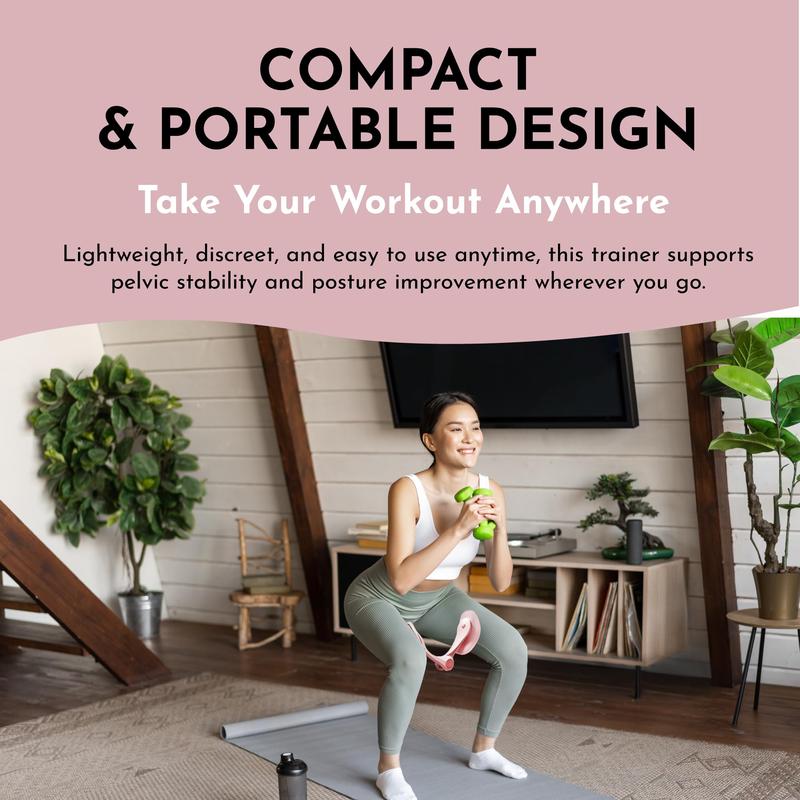 Pelvic Floor Muscle Training and Repair Device - Thigh Master 2026 Upgraded,Inner Thigh Exerciser,Pelvic Floor Exercise Devices, Kegel Exerciser for Women and Man - 3 Strength Levels and LED Counting Display