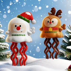 Christmas And Halloween Gifts Color Box Packaging Magic Mini Dance Ghost Clockwork Toys Children's Stress Relief Educational Toys