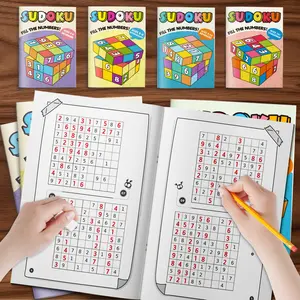 Sudoku Puzzle Book for Kids – Fill the Numbers Fun Logic Brain Games